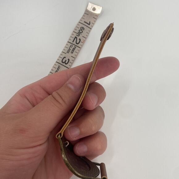 Faux leather hammered leather bracelet - Picture 5 of 5